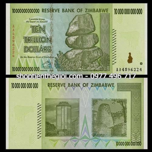 Zimbabwe 10 Nghìn Tỷ